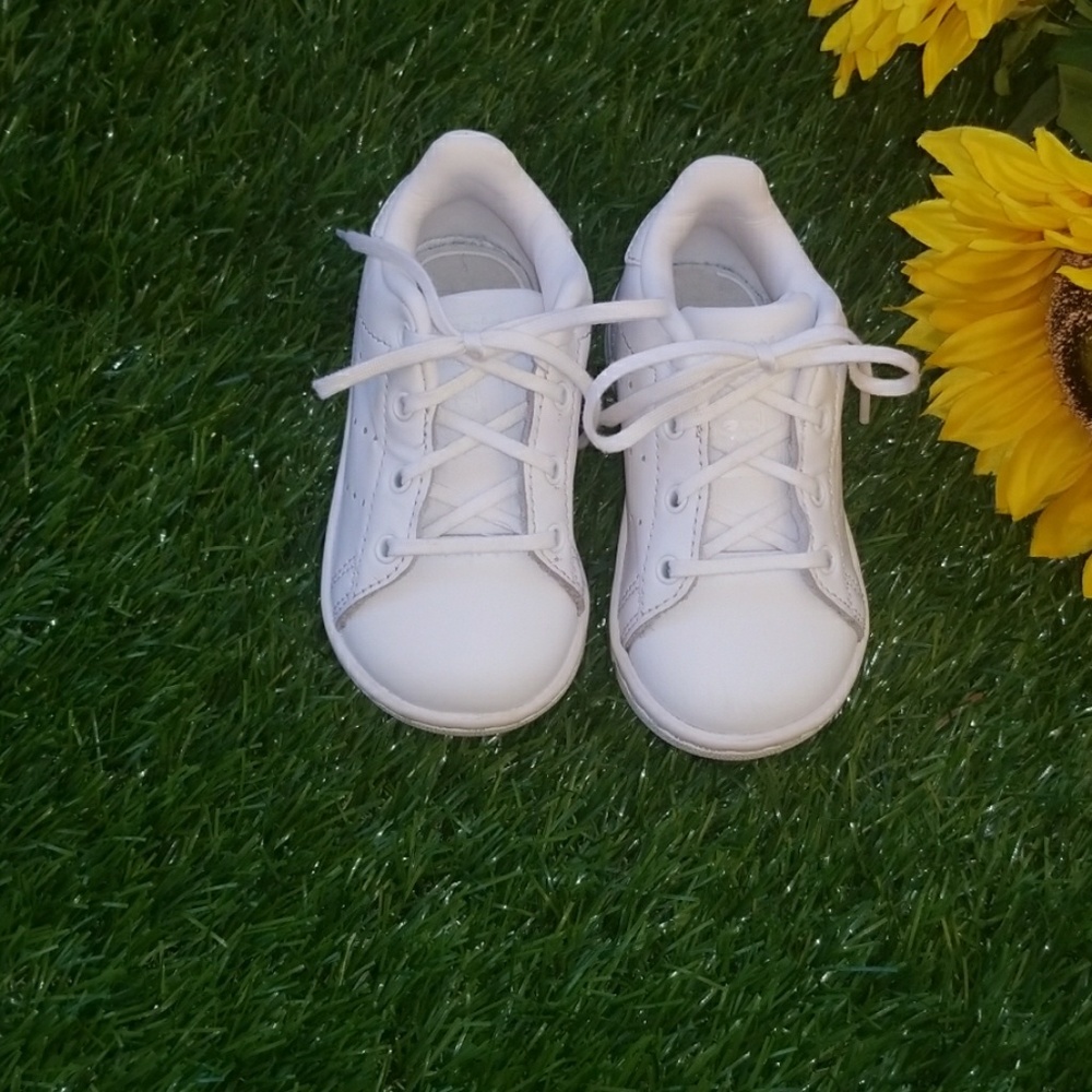 Adidas Stan Smith Toddler Shoes White/White